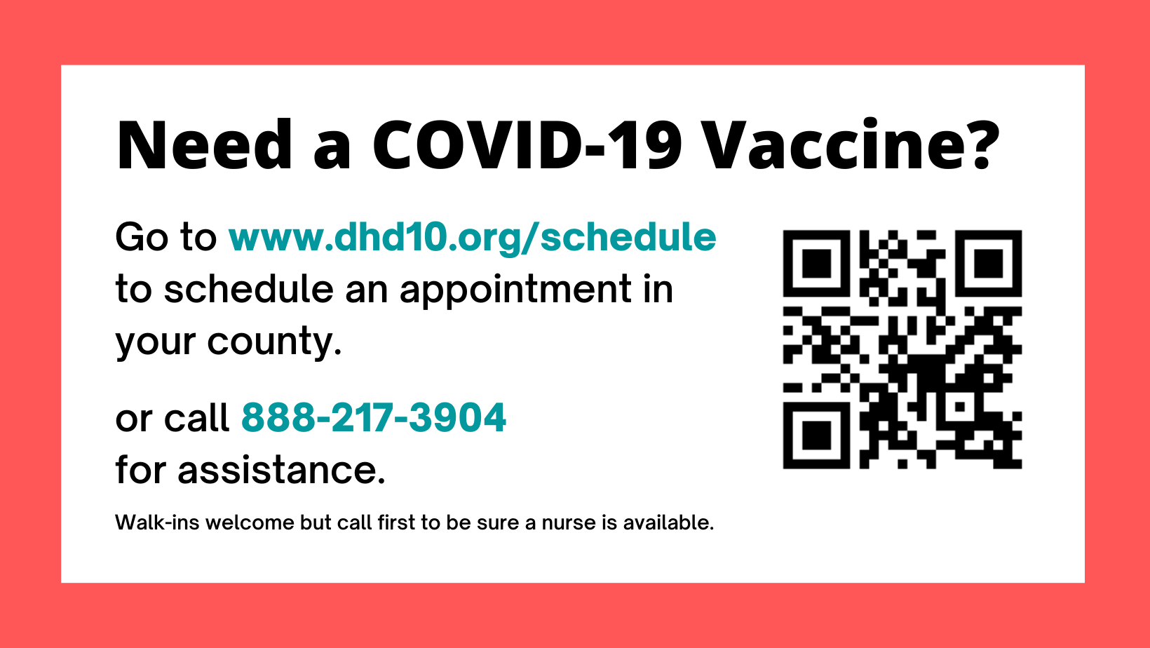 Need a COVID-19 Vaccine?